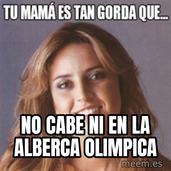 La Azcarate meme: no cabe ni en la alberca olimpica