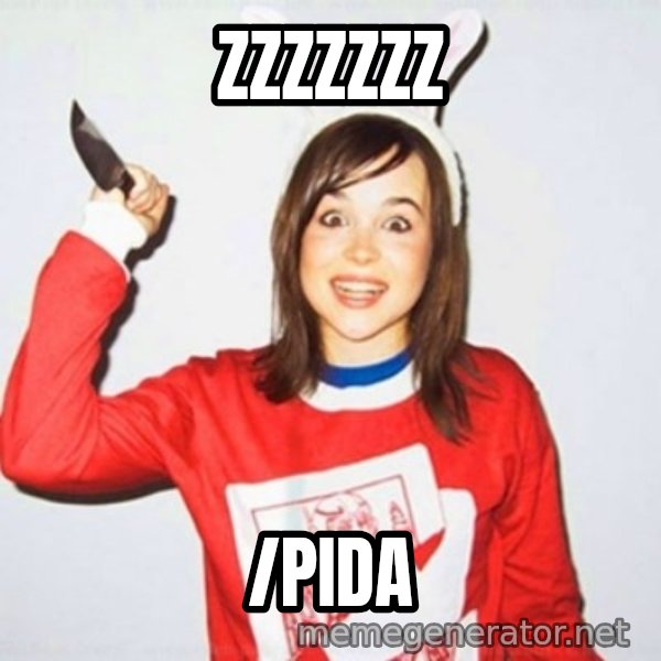 Ellen Page Knife meme: zzzzzzz / /pida