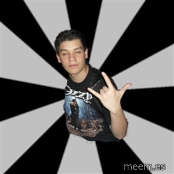 Metal Boy From Hell meme template