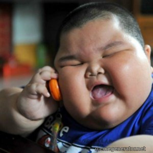 fat chinese kid meme template