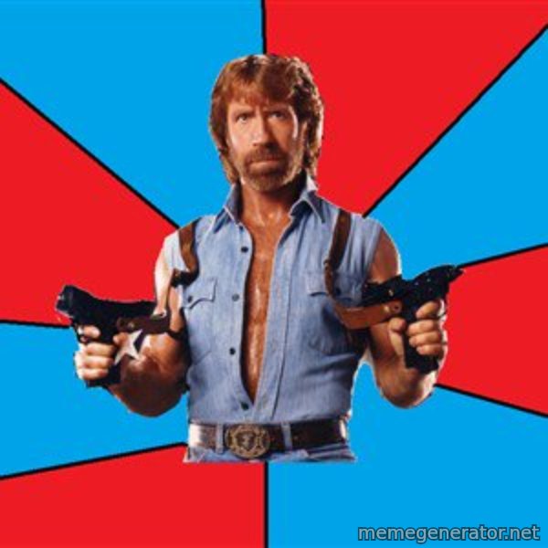 Chuck Norris  meme template