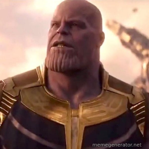 The Snap meme template