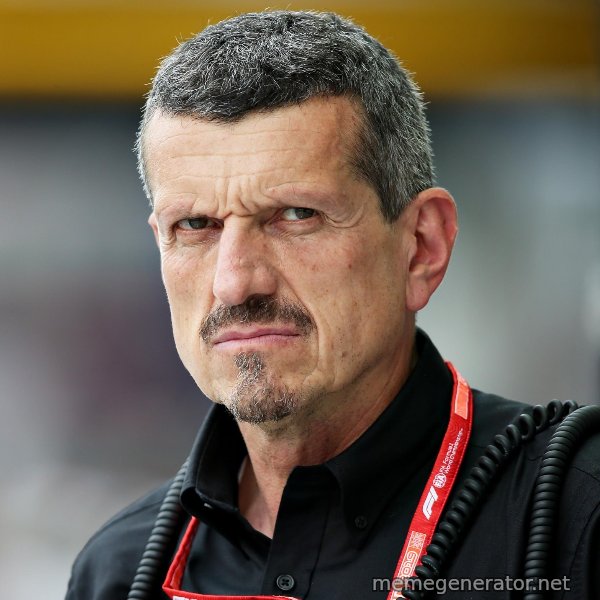 Guenther Steiner Stare meme template